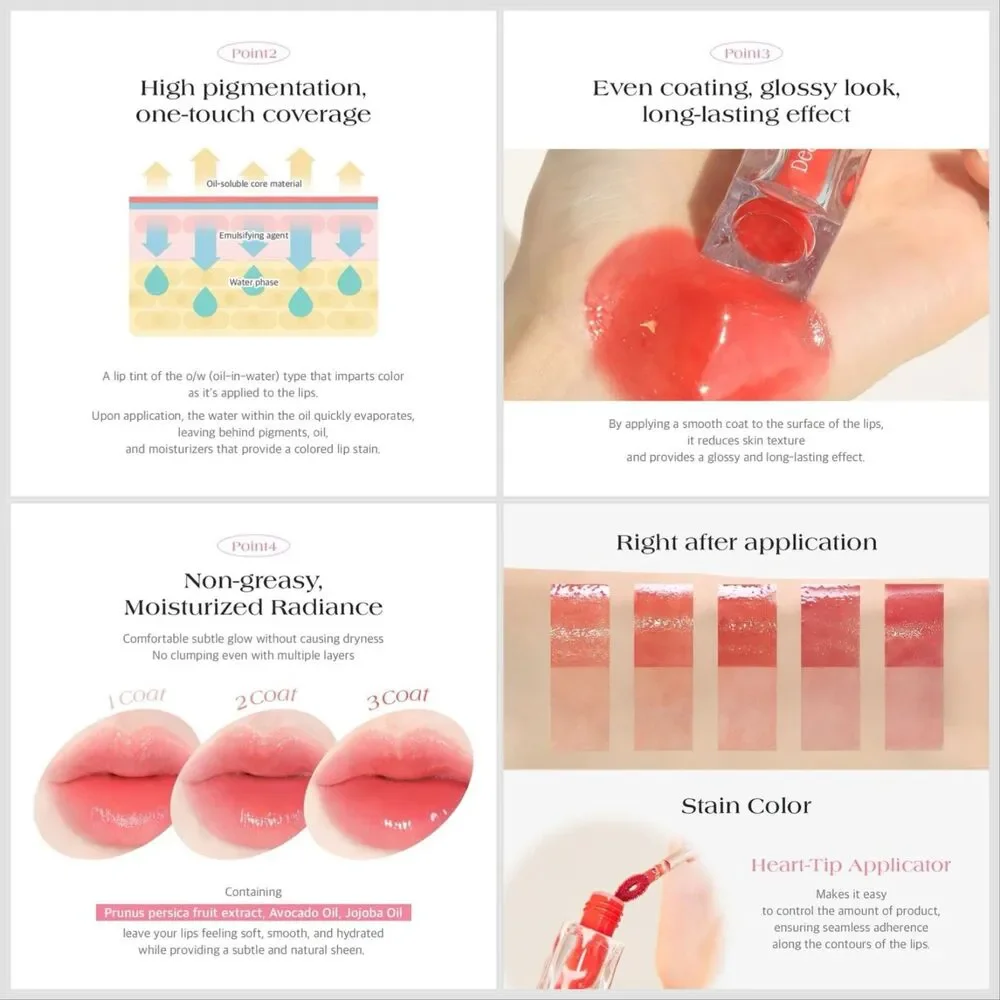 🆕 Dear A Hydro Dewy Tint - Rose Tea